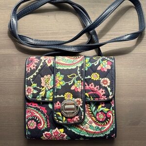 Vera Bradley Floral Quilted Crossbody Bag